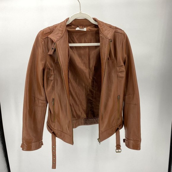 Metro 7 Genuine Leather Moto Jacket - Picture 7 of 16